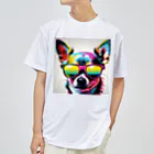 animal baseのサングラス　チワワ ドライTシャツ