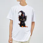 メガグッズの魔女っ子ねこ Dry T-Shirt