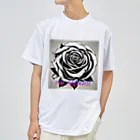 vieのBLACK_rose Dry T-Shirt