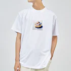 shua_suzuriの甘いスイーツ ドライTシャツ