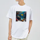 DapperMixの魚の楽園、海底の宝グッズ ドライTシャツ