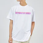 ON NOtEの韓国 ロゴピンク ドライTシャツ