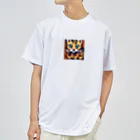 Dondon_designのドットオセロット ドライTシャツ