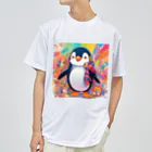 aki7sの笑顔のペンギン ドライTシャツ