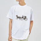 mumusの馬車　stone Dry T-Shirt
