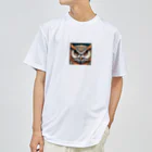 kstm_comのフクロウくんグッズ ドライTシャツ