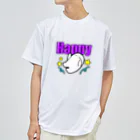 サボサボのHappyな生き物 ドライTシャツ