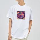 &AIのカラフルデジタルアートペルシャ猫　3 Dry T-Shirt