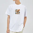 カズクリエイトの可愛い子犬のムギちゃん！ Dry T-Shirt