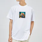 安田ワールドのハムスターのイラストグッズ Dry T-Shirt