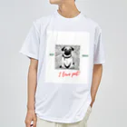 ワンダーワールド・ワンストップのDog　ペット好き⑥ Dry T-Shirt