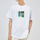 Totally-Fascinatingのモルディブビーチバンガロー Dry T-Shirt