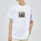 oki プリントショップの都会で暮らすゴリラ Dry T-Shirt