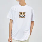 kindonesiaのドット絵のペルシャ猫 ドライTシャツ