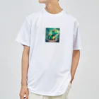 かわいいグッズのかわいい恐竜 Dry T-Shirt