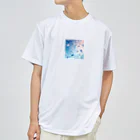 SAKIの落ち葉の可愛いイラスト Dry T-Shirt