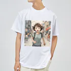 底辺の底辺好きな事を気ままに…。の走る元気な女の子 Dry T-Shirt