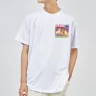 Cute dogsのI love my dogs Dry T-Shirt