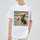 那須野グッズのかわいい仔犬のグッズ Dry T-Shirt