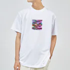 Kumamanのオーロラシルク ドライTシャツ