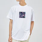 Chill_dreamのサイバーパンク風イラスト Dry T-Shirt