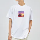 koba777のドット絵ハリネズミ ドライTシャツ