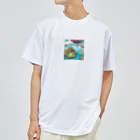 G7のショップの 幻想の浮遊アイランド コレクション（Fantastical Levitating Islands Collection） Dry T-Shirt