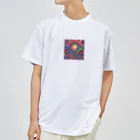 yt shopのサイケな自然イラストグッズ ドライTシャツ