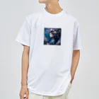 ZZRR12の「夜桜の幻想：桜の精霊」 - "Night Sakura Fantasia: Spirit of the Cherry Blossom" Dry T-Shirt