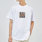 Ancoのグリッドダラー Dry T-Shirt