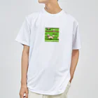 omamesan-1999のドッド絵　トイプードル Dry T-Shirt