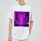 3tomo6's shopのpurple Dry T-Shirt