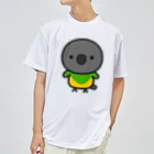 いんこ屋堂のネズミガシラハネナガインコ ドライTシャツ