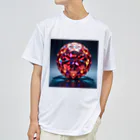 3tomo6's shopの赤い水晶 Dry T-Shirt