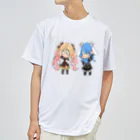 usabit.のぐっず屋さんのななゆ+うさぎガンマン Dry T-Shirt