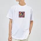 100万屋の百万屋の双竜と巫女グッツ Dry T-Shirt