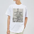 エド・ワード【江戸鉾の愛殿原】。の清水寺 ドライTシャツ