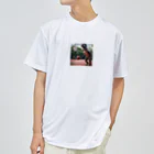 karakentobiuoch43のバスケティラノ Dry T-Shirt