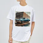 wowwooのChevrolet Chevelle　BLUE ドライTシャツ