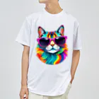 629_CAT_ARTのグラカラキャット2 ドライTシャツ