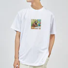 hobopoの"A Sloth Trying Various Things"  Dry T-Shirt