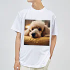 barkcutelyのリラックスプードル ドライTシャツ