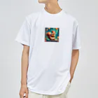 emi0215の可愛いリスのイラストグッズ ドライTシャツ