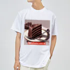 THE NOBLE LIGHTの濃厚なチョコレートケーキ ドライTシャツ