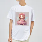 プリンゴブリンのピンクシー子さん ドライTシャツ