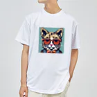 Walnut WhisperのSharp Cat ドライTシャツ