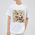 masa_innovatorのElegant Florals Dry T-Shirt