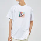 yumiceのice meets オリガミハリネズミ Dry T-Shirt