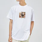 hibiscus_7のほんわかなうさぎ Dry T-Shirt