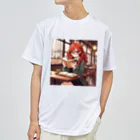 プリンゴブリンの赤毛の読書メガネさん Dry T-Shirt